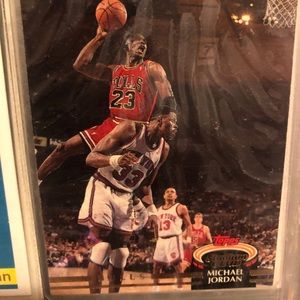 ⭐️92-93 Michael Jordan Tops Stadium Club Card⭐️